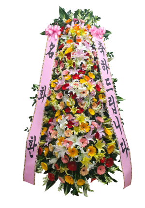화려한 특고급 축하 4단