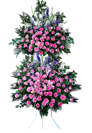 축하 2단 (고급 오브제)