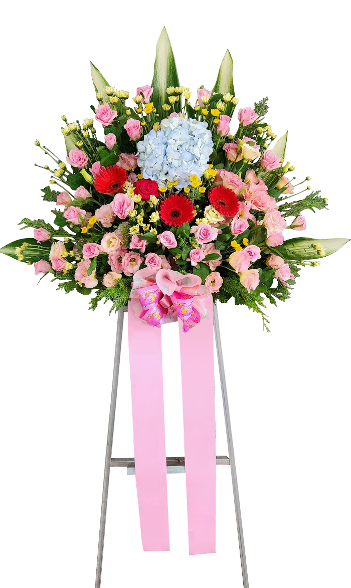 화려한 축하 1단 (경남 김해시 예식장 전용)